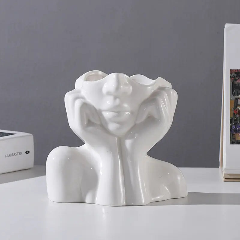Luxury Nordic Ceramic Vase.