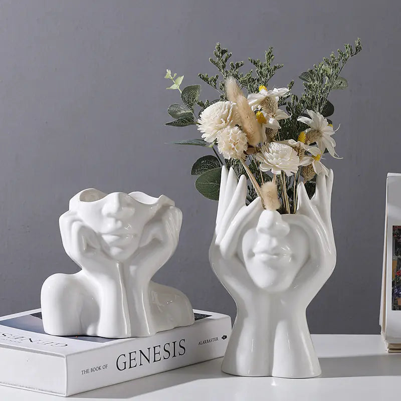 Luxury Nordic Ceramic Vase.