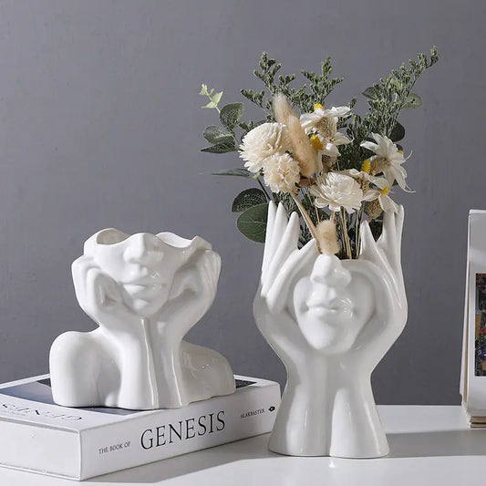 Luxury Nordic Ceramic Vase.